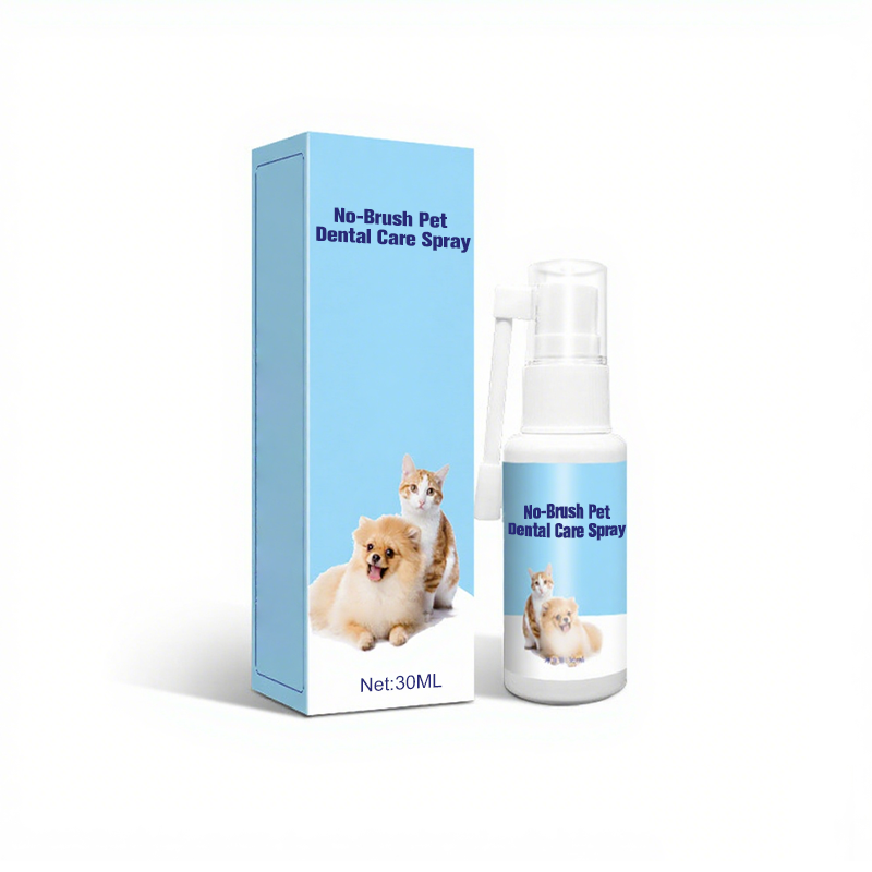 🐾✨ Zahnpflegespray für Haustiere – Ohne Bürste, ganz einfach & sanft! 😊🐶🐱🦷