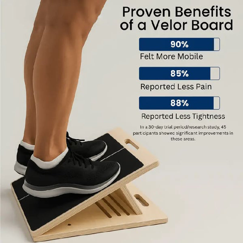 🔥 50% Rabatt! Einstellbare Holz-Schrägbank für Waden-Stretching