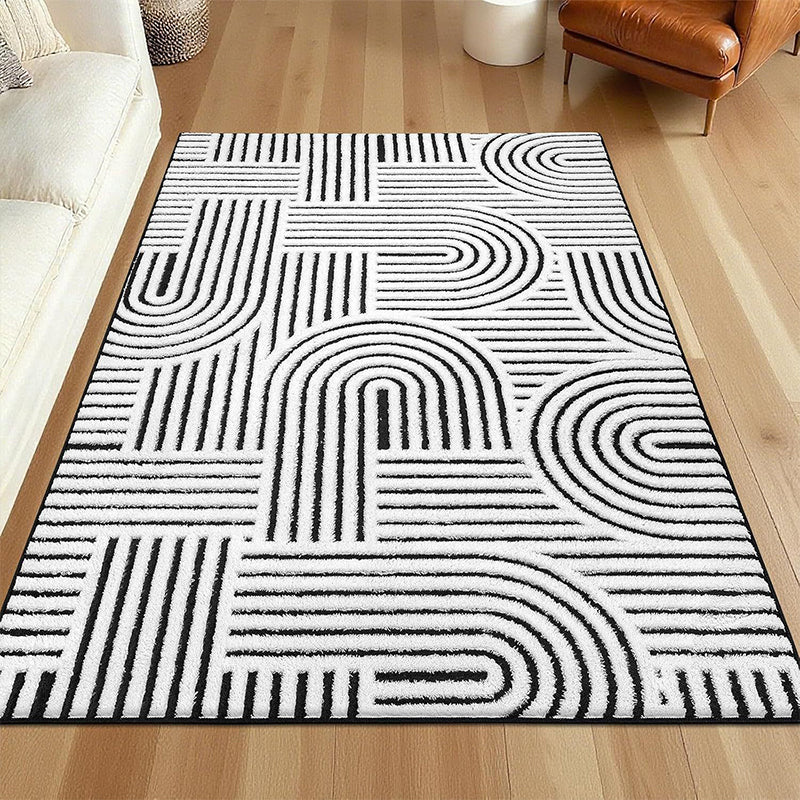 🛍️ 50% RABATT! 🏠 Kristallflor-Teppich mit minimalistischem Linien-Design – Weich wie Kaschmir, vielseitig & elegant – Ideal für Flur, Wohnzimmer & Schlafzimmer ✨