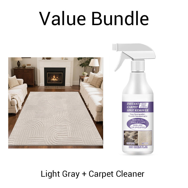 🛍️ 50% RABATT! 🏠 Kristallflor-Teppich mit minimalistischem Linien-Design – Weich wie Kaschmir, vielseitig & elegant – Ideal für Flur, Wohnzimmer & Schlafzimmer ✨