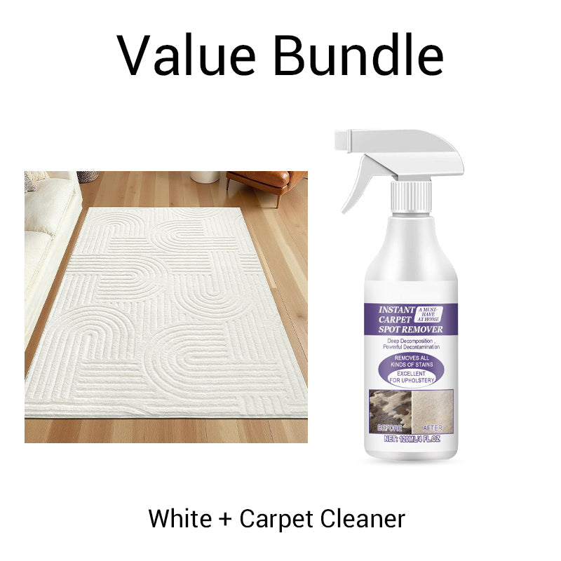 🛍️ 50% RABATT! 🏠 Kristallflor-Teppich mit minimalistischem Linien-Design – Weich wie Kaschmir, vielseitig & elegant – Ideal für Flur, Wohnzimmer & Schlafzimmer ✨
