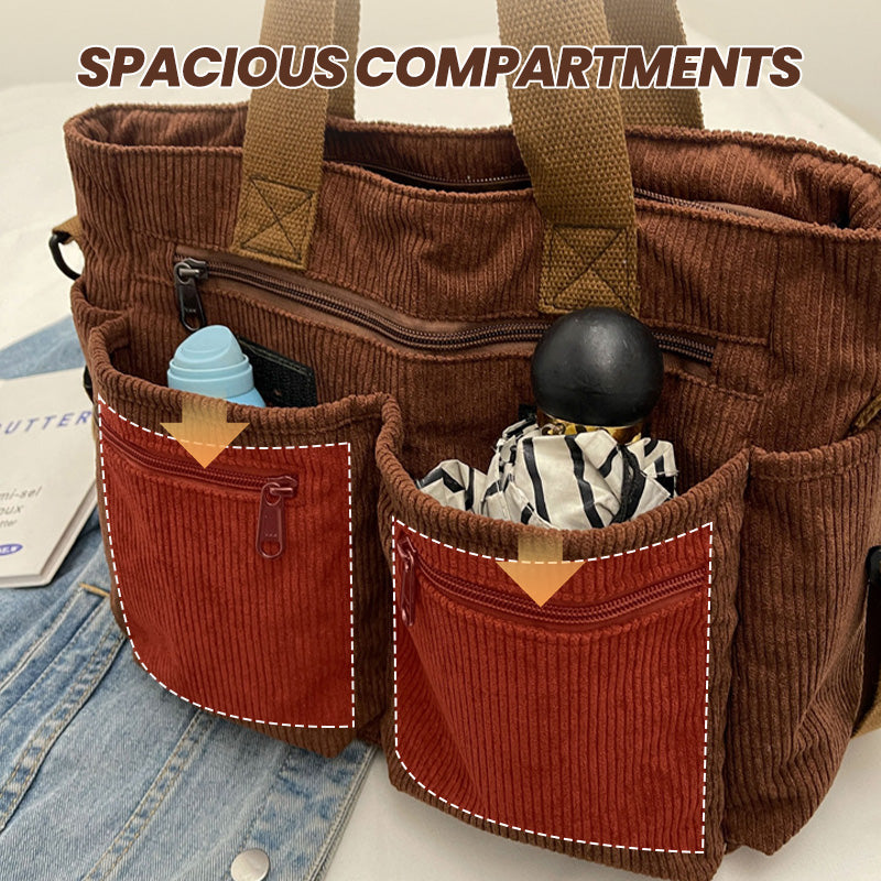 👜50% RABATT! 🤎 Elegante Schultertasche im Vintage-Stil – Uni, Praktisch & Stilvoll für den Alltag ✨