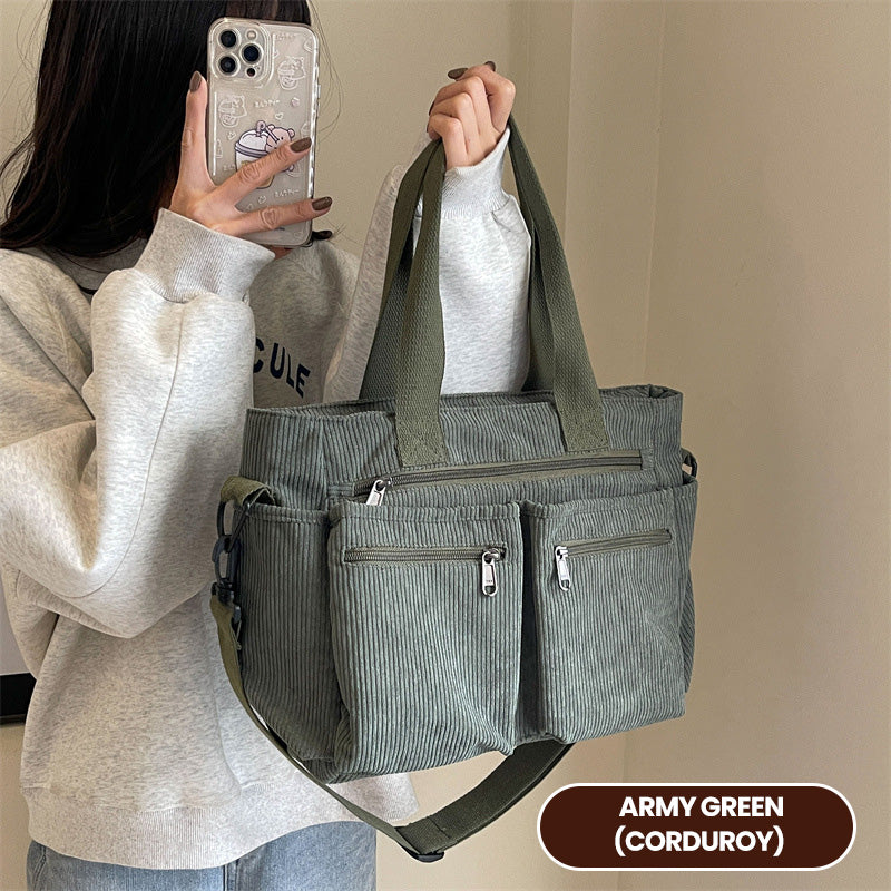 👜50% RABATT! 🤎 Elegante Schultertasche im Vintage-Stil – Uni, Praktisch & Stilvoll für den Alltag ✨