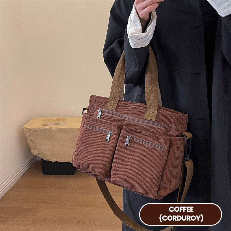 👜50% RABATT! 🤎 Elegante Schultertasche im Vintage-Stil – Uni, Praktisch & Stilvoll für den Alltag ✨