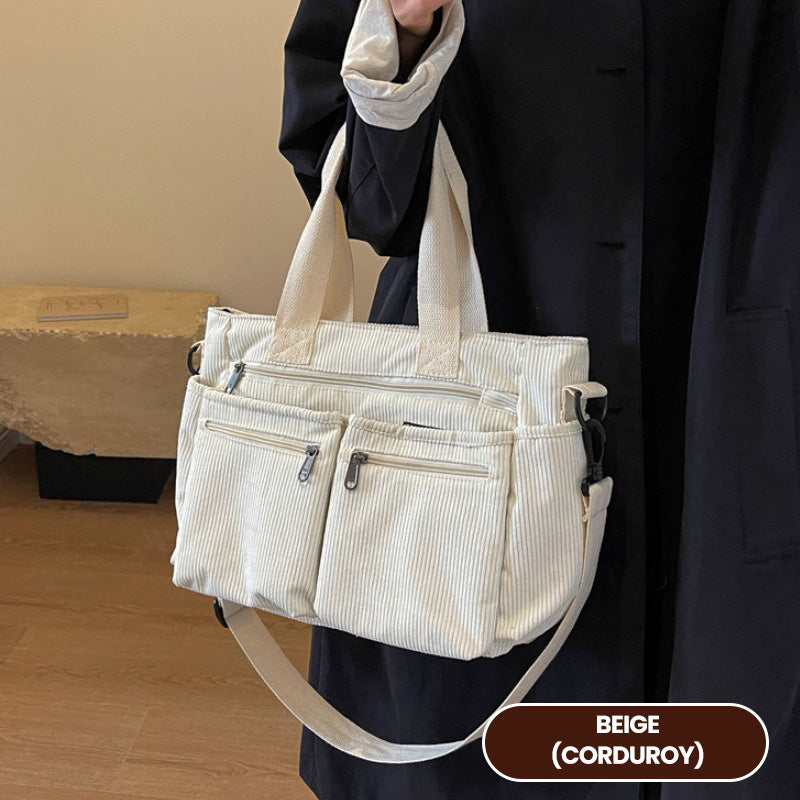 👜50% RABATT! 🤎 Elegante Schultertasche im Vintage-Stil – Uni, Praktisch & Stilvoll für den Alltag ✨