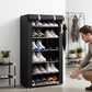 📦 LIMITIERTE ZEIT: 50% RABATT! ✨ Mehrschichtiger Staubdichter Schuhschrank – Rollbare Abdeckung, Stabil, Kompakt 🏡