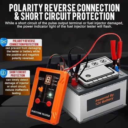 🔧🛠️ 50% RABATT! Professionelles Injektor-Reinigungsset – 8 einstellbare Frequenzen, entfernt Ablagerungen & verbessert die Sprühleistung, perfekt für Fehlersuche & Wartung ✨
