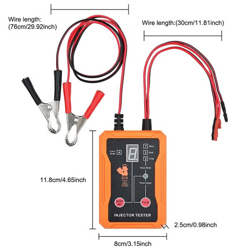 🔧🛠️ 50% RABATT! Professionelles Injektor-Reinigungsset – 8 einstellbare Frequenzen, entfernt Ablagerungen & verbessert die Sprühleistung, perfekt für Fehlersuche & Wartung ✨