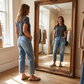 👖✨ 50% RABATT! Damen-Retro-Cropped-Straight-Leg-Jeans – Klassischer Schnitt, moderne Länge & perfekt für Sommer, Freizeit & City-Looks 🔥