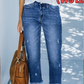 👖✨ 50% RABATT! Damen-Retro-Cropped-Straight-Leg-Jeans – Klassischer Schnitt, moderne Länge & perfekt für Sommer, Freizeit & City-Looks 🔥