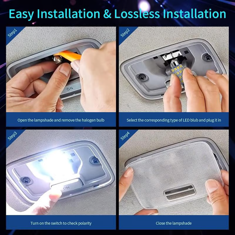 🌞50% Rabatt!💡 42-teiliges superhelles LED-Innenraumbeleuchtungs-Set, plug & play – einfach aufwerten Sie Ihr Auto! ✨
