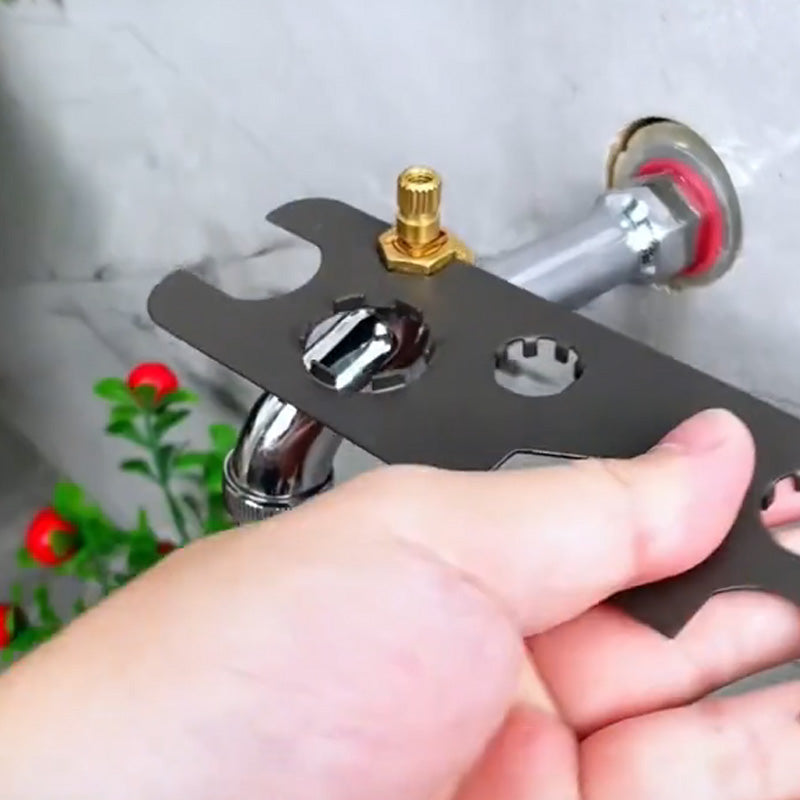 🔧🔥 SOLANGE DER VORRAT REICHT: 50% RABATT! 9-in-1 Mehrfunktionaler Schlüssel für Wasserhahn-Aerator – Universell, robust & perfekt für Demontage & Montage von Luftsprudlern ✨