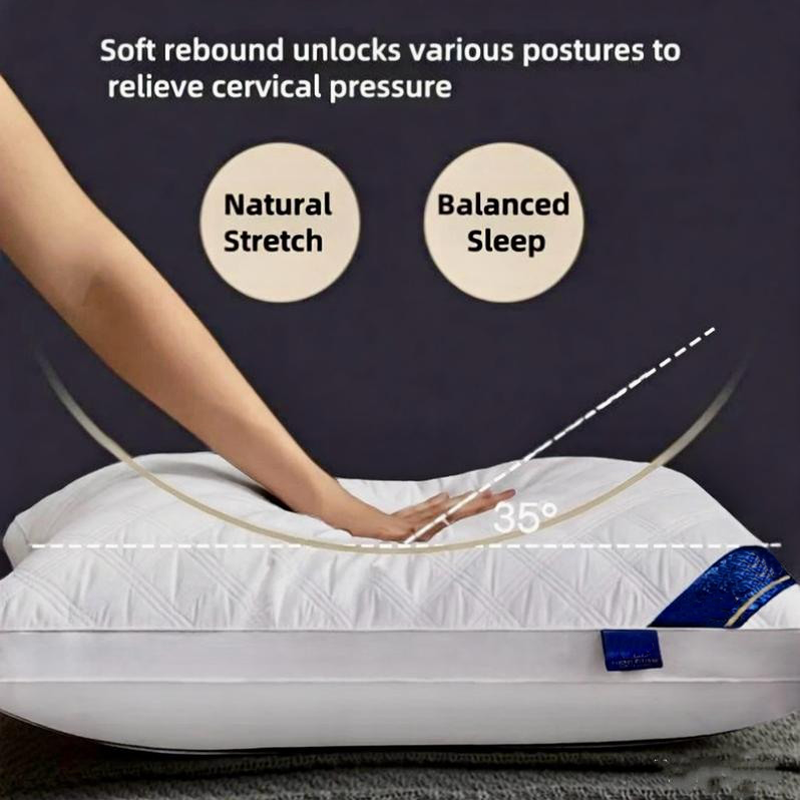 😴 50% RABATT! 🛏️ Weiche & Elastische Daunen-Alternative-Kissen – Stützend, Hypoallergen & Waschbar ✨