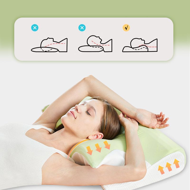 🛌✨ 50% RABATT! Memory Foam Nackenkissen zur Schmerzlinderung – Orthopedisch, atmungsaktiv & waschbar 🧼
