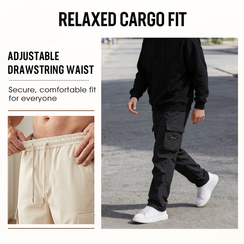 👖🎒 JETZT 50% RABATT! Lässige Herren-Cargohose – Mit mehreren Taschen & figurbetonter Passform ✨