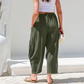 👖✨ 50% RABATT! Einfarbige Damenhose mit weitem Bein – Lässig, bequem & perfekt für einen lässig-eleganten Look 🍂