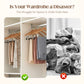 👕🔥 50% RABATT! 360° Drehbarer Mehrfach-Kleiderbügel mit Haken – 10 Clips – Platzsparend & praktisch – Perfekt für Röcke, Hosen, Schals & Accessoires ✨