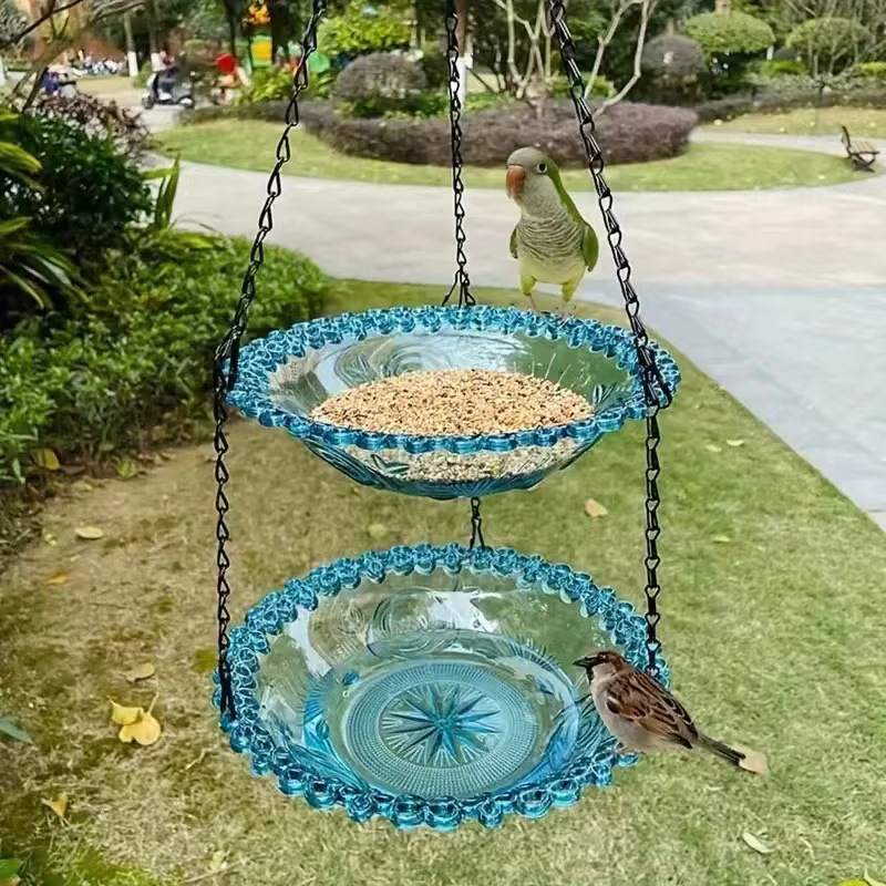 🐦⏳ LIMITIERT – 27% RABATT! Hängende Futterstation & Vogeltränke im Vintage-Stil – Rustikaler Charme für Ihren Garten 🌿