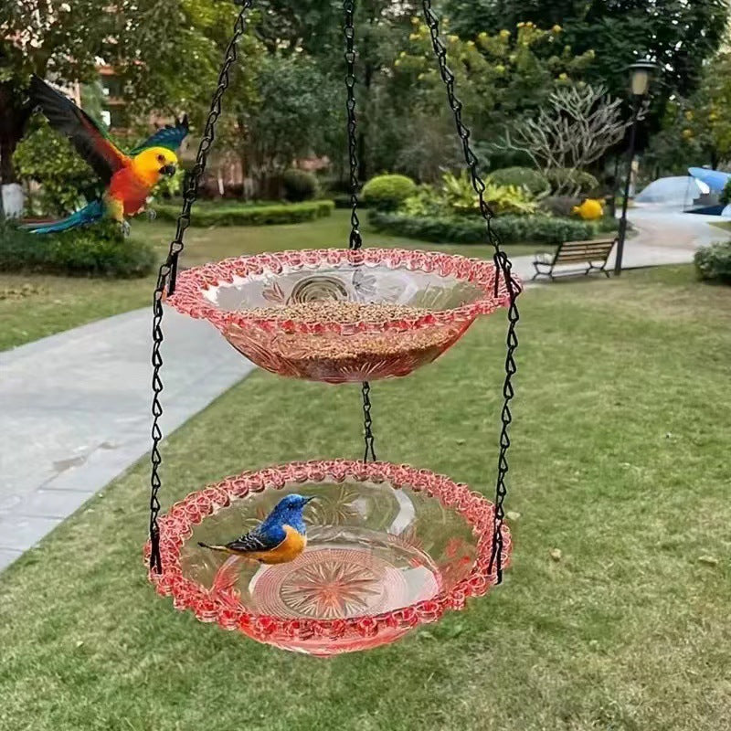 🐦⏳ LIMITIERT – 27% RABATT! Hängende Futterstation & Vogeltränke im Vintage-Stil – Rustikaler Charme für Ihren Garten 🌿
