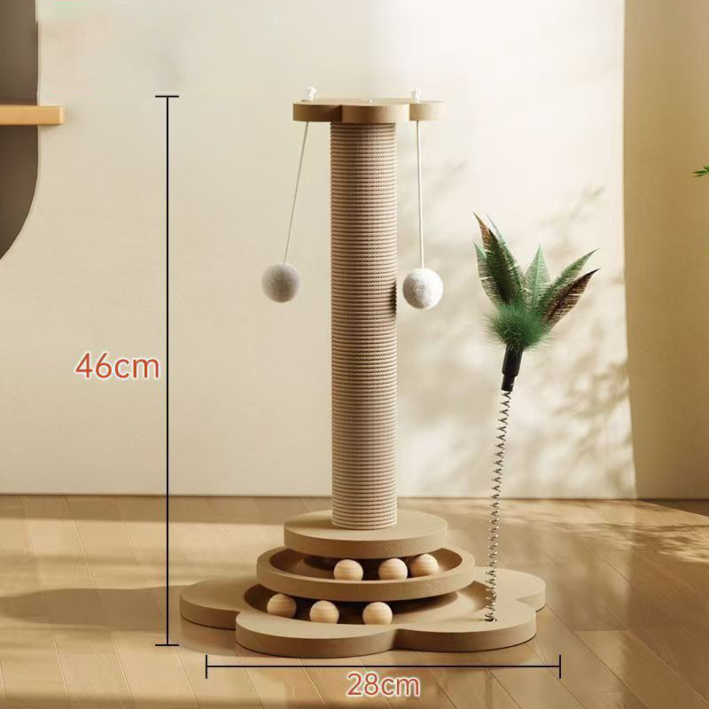 🐱🔥 50% RABATT 🧸 Multifunktionaler Kratzbaum für Katzen – spielen, kratzen & entspannen in einem 🐾 platzsparend & stabil