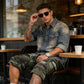 🔥 Herren-Camo-Cargoshorts mit Mehreren Taschen – Bequem, Strapazierfähig & Perfekt für Outdoor-Aktivitäten 🏕️