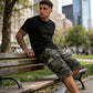 🔥 Herren-Camo-Cargoshorts mit Mehreren Taschen – Bequem, Strapazierfähig & Perfekt für Outdoor-Aktivitäten 🏕️