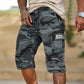🔥 Herren-Camo-Cargoshorts mit Mehreren Taschen – Bequem, Strapazierfähig & Perfekt für Outdoor-Aktivitäten 🏕️