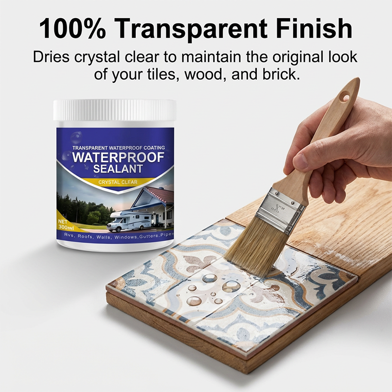 🛠️ KAUFE 2, ERHALTE 1 GRATIS! ✨ Transparente Wasserdichte Versiegelung für Alle Oberflächen – Unsichtbarer Schutz, Langanhaltend & Ideal Für Holz, Fliesen & Glas 🏠