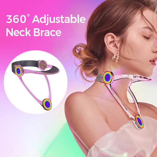⚕️ 50% RABATT 💥 360° verstellbare Nackenstütze zum Schutz der Halswirbelsäule
