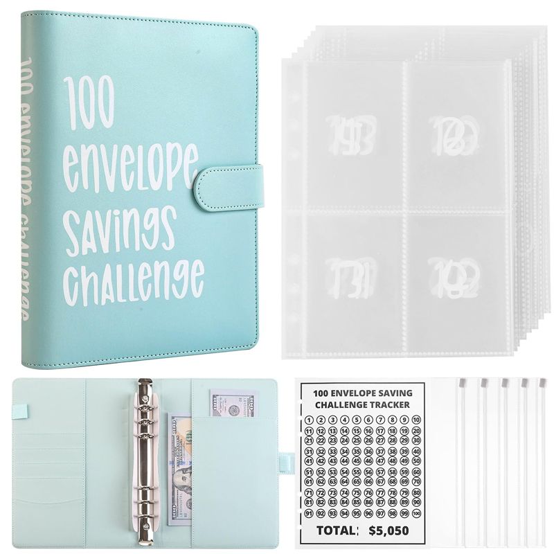 ⏰Letzte 4 Stunden 50 % Rabatt🎁100-Tage-Spar-Challenge mit Umschlägen✉️💸