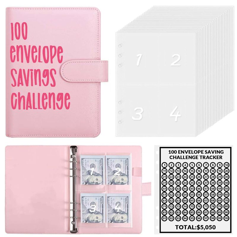 ⏰Letzte 4 Stunden 50 % Rabatt🎁100-Tage-Spar-Challenge mit Umschlägen✉️💸