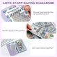 ⏰Letzte 4 Stunden 50 % Rabatt🎁100-Tage-Spar-Challenge mit Umschlägen✉️💸