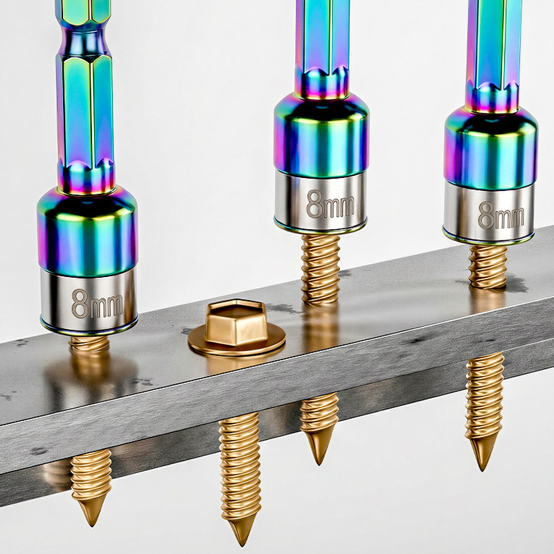 🔧⚙️ 50% RABATT! 8 mm Sechskantschaft-Stecknuss aus Chrom-Vanadium-Stahl – Hochfest, langlebig & für alle gängigen Ratsche ✨