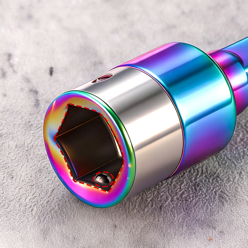 🔧⚙️ 50% RABATT! 8 mm Sechskantschaft-Stecknuss aus Chrom-Vanadium-Stahl – Hochfest, langlebig & für alle gängigen Ratsche ✨