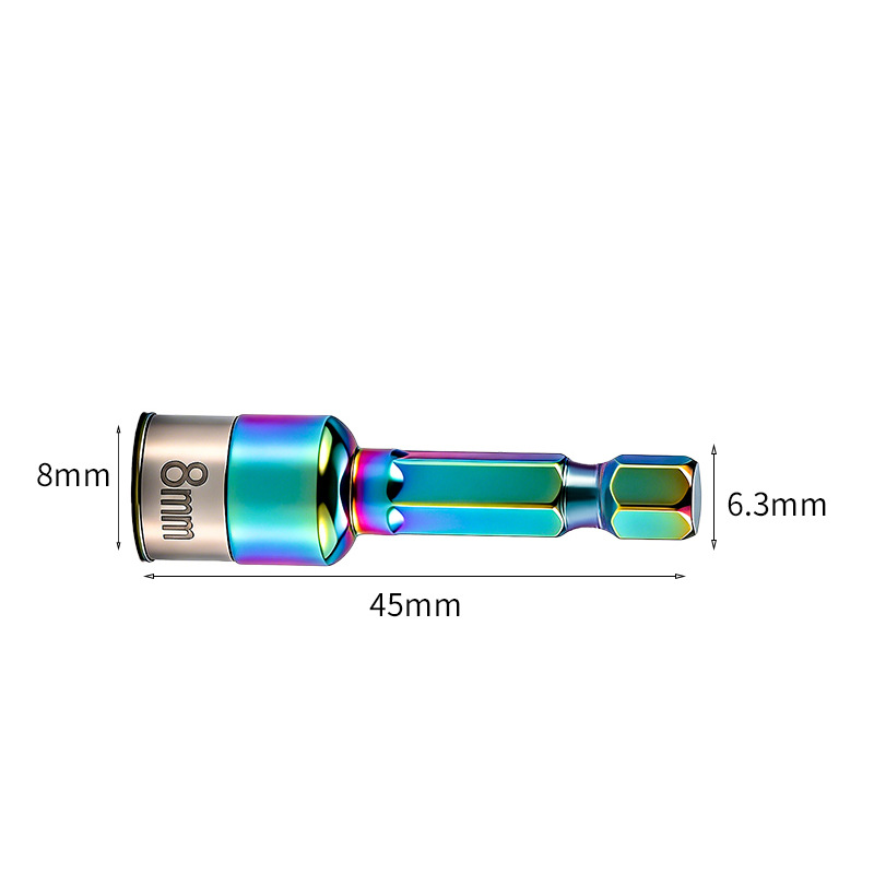 🔧⚙️ 50% RABATT! 8 mm Sechskantschaft-Stecknuss aus Chrom-Vanadium-Stahl – Hochfest, langlebig & für alle gängigen Ratsche ✨