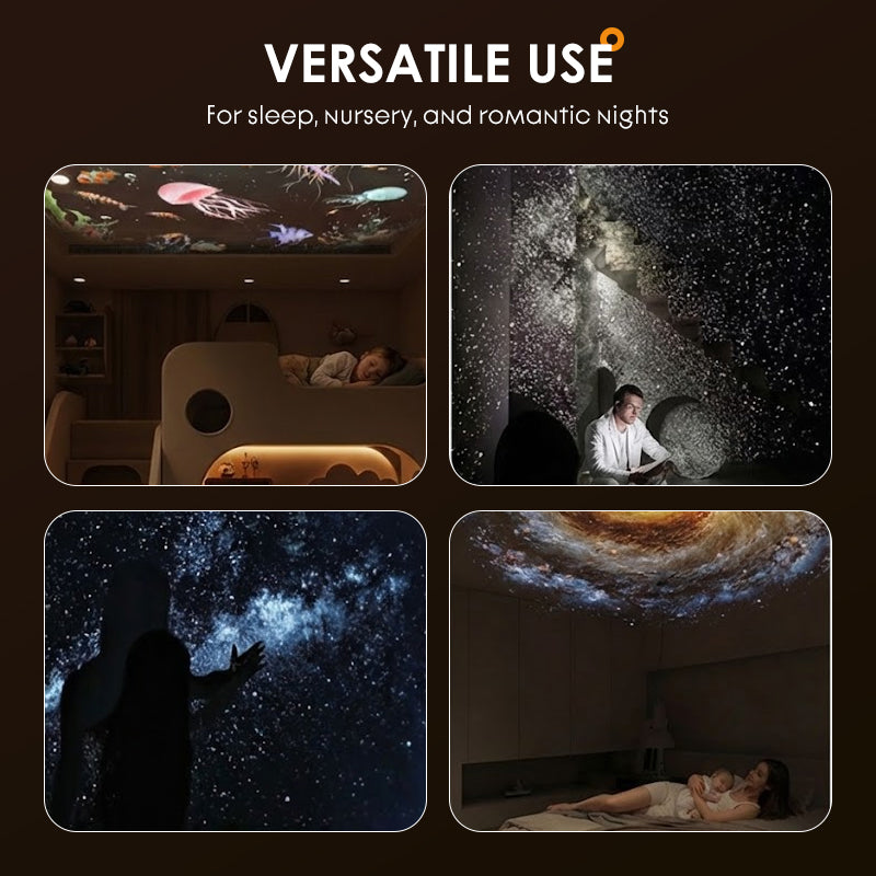 🌌✨ 50% RABATT! 2-in-1 Sternenhimmel-Projektor & Nachtlicht – Beruhigende Galaxie-Projektion – Perfekt für Kinderzimmer, Schlafzimmer & Entspannung – schafft eine magische Atmosphäre 🔥