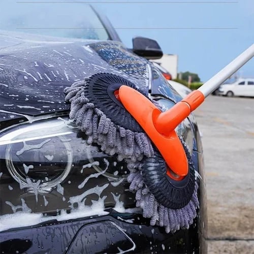 🚗🔥 HEISSER VERKAUF! Teleskop-Autowaschbürste mit Doppelschicht-Borsten – Schonend, effektiv & verstellbar für die perfekte Fahrzeugpflege ✨