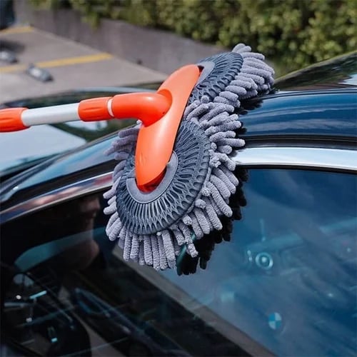 🚗🔥 HEISSER VERKAUF! Teleskop-Autowaschbürste mit Doppelschicht-Borsten – Schonend, effektiv & verstellbar für die perfekte Fahrzeugpflege ✨