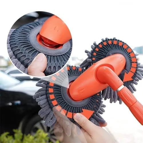 🚗🔥 HEISSER VERKAUF! Teleskop-Autowaschbürste mit Doppelschicht-Borsten – Schonend, effektiv & verstellbar für die perfekte Fahrzeugpflege ✨