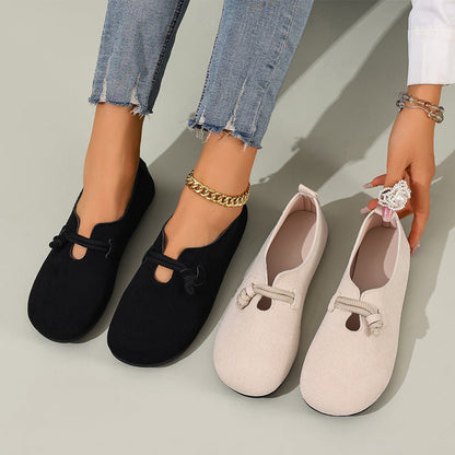 👞 LIMITIERT: 54% RABATT! 🔥 Bequeme Slip-On Schuhe aus Kunstvelours – Zeitloses Design mit Tauquaste für Office & Freizeit 🍂