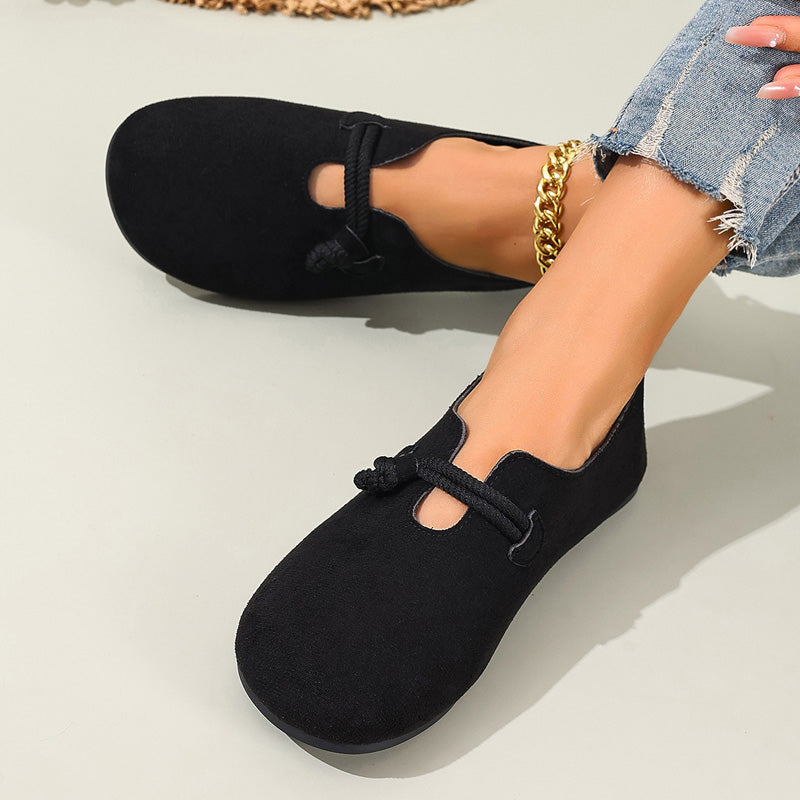 👞 LIMITIERT: 54% RABATT! 🔥 Bequeme Slip-On Schuhe aus Kunstvelours – Zeitloses Design mit Tauquaste für Office & Freizeit 🍂