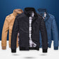 🧥60 % Rabatt! Lässige Business-Jacke für Herren – Elegante Windjacke aus Nylon, mit mehreren Taschen und Stehkragen 🌬️💼