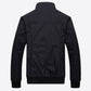 🧥60 % Rabatt! Lässige Business-Jacke für Herren – Elegante Windjacke aus Nylon, mit mehreren Taschen und Stehkragen 🌬️💼