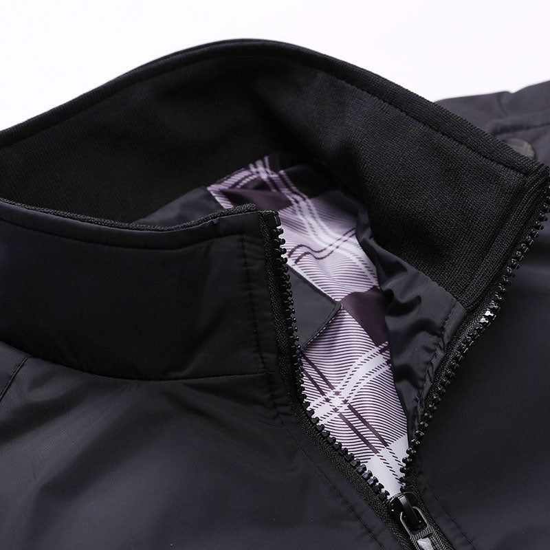 🧥60 % Rabatt! Lässige Business-Jacke für Herren – Elegante Windjacke aus Nylon, mit mehreren Taschen und Stehkragen 🌬️💼