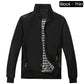 🧥60 % Rabatt! Lässige Business-Jacke für Herren – Elegante Windjacke aus Nylon, mit mehreren Taschen und Stehkragen 🌬️💼