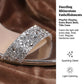 👡✨ 50% RABATT! Sandalen mit Knöchelriemen und Strasssteinen sowie skulpturalem Absatz – Glamourös, feminin & perfekt für festliche Anlässe 💎