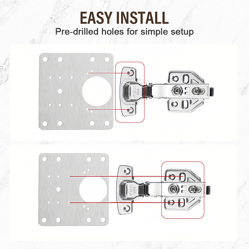 🚪 50% RABATT! 🔧 Reparaturplatte für Schranktüren – Edelstahl, stabil & einfach zu montieren – Ideal für beschädigte Scharnierbefestigungen im Haushalt 🛠️