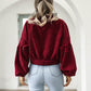 🌸🧥 Stylische kurze Cordjacke für Damen | Mit süßen Ballonärmeln