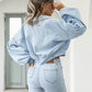 🌸🧥 Stylische kurze Cordjacke für Damen | Mit süßen Ballonärmeln