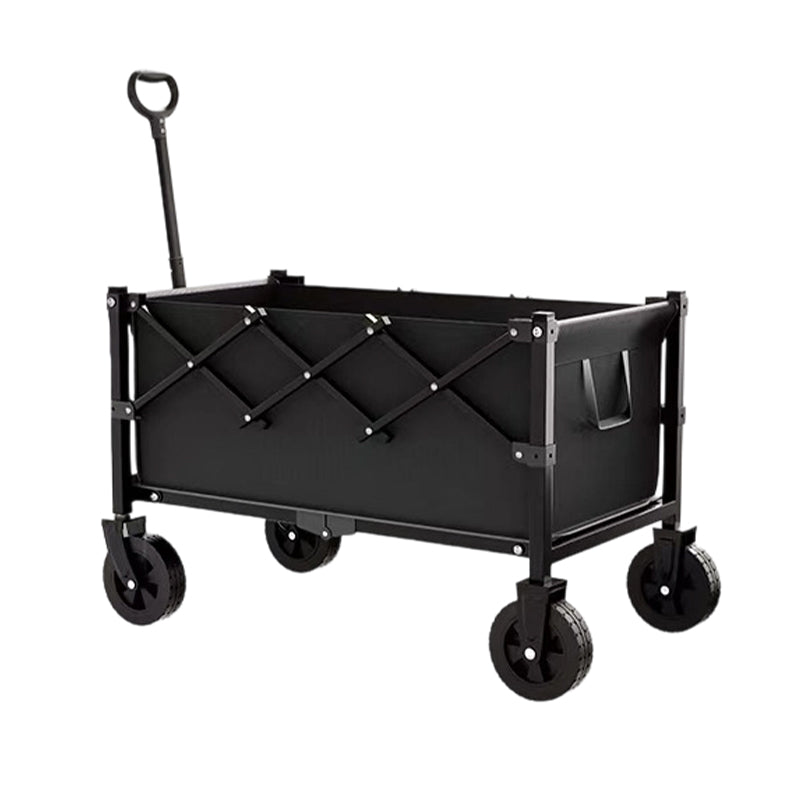 📢 50% RABATT! 🛒 Faltbarer Transportwagen mit Rädern 🌿 Stabiler Stahlrahmen & 80 kg Traglast für Garten, Camping und Strand